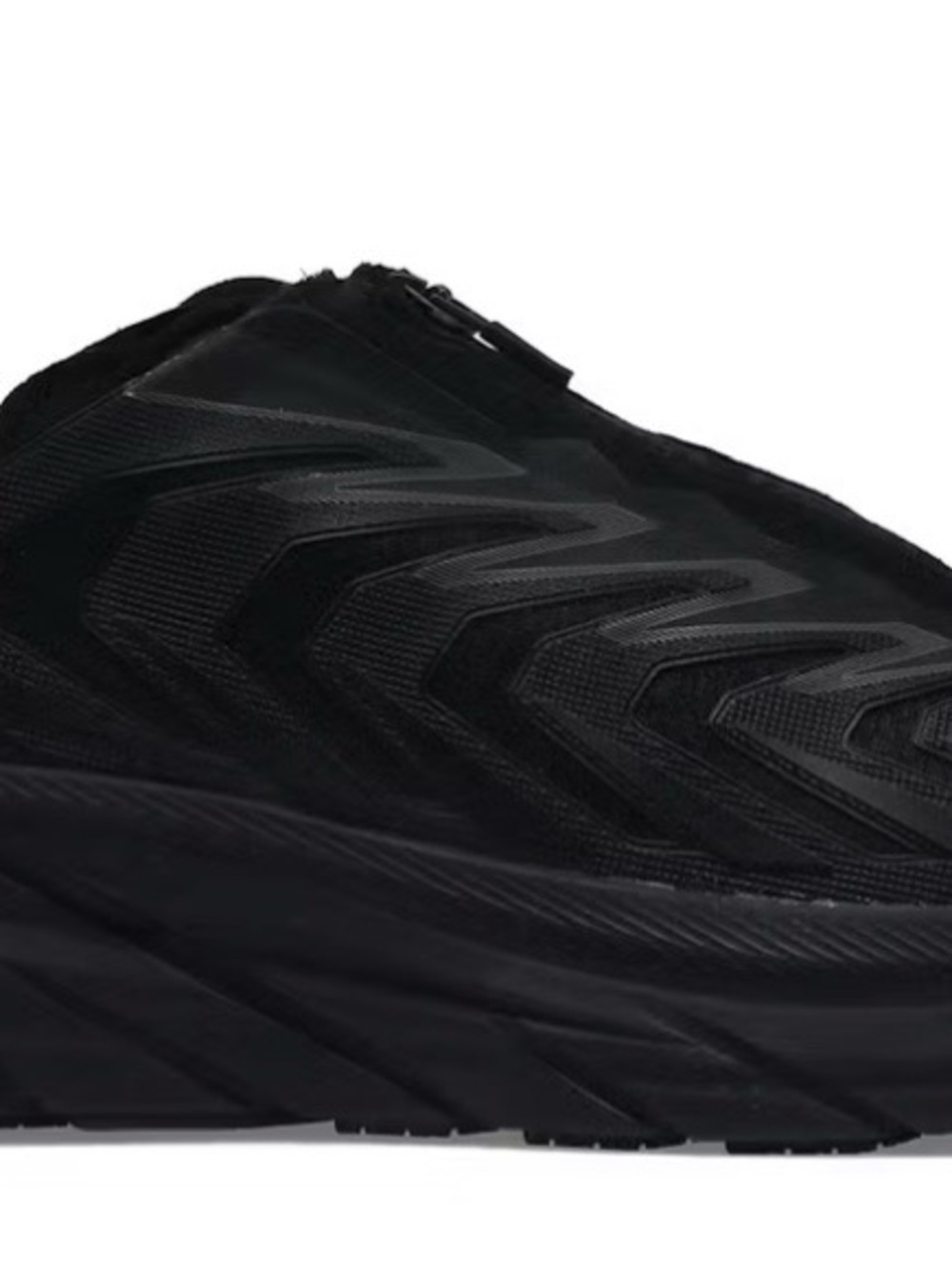 Hoka One One Project Clifton Triple Black Athletic Running Shoes